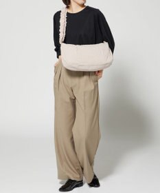 Y'SACCS 【Y’SACCS vous et】ギャザーショルダーヌビバッグ