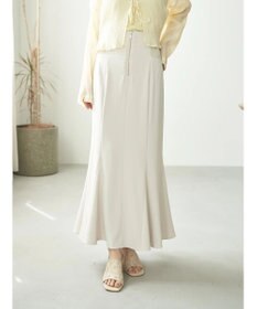 earth music&ecology バックレースサイドリブマーメイドスカート