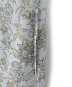 23区 【先行予約】Ericaキャラコ  ペイズリープリント シャツワンピース