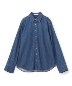 BEIGE， 【洗える】DELAUP / ダンガリー風コットンデニムシャツ