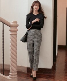 ANY SIS 【洗える】ビックカラーリブ ニット