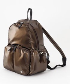 LA BAGAGERIE メタリックドロストポケット　リュックサック