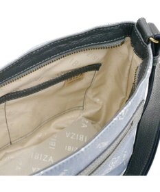 IBIZA アスール　ロゴデニム　ショルダーバッグ