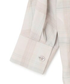 ICB 【洗える】シアーチェック シャツ