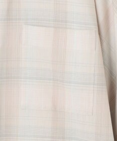 ICB 【洗える】シアーチェック シャツ