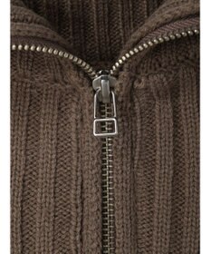 earth music&ecology ハーフジップニットベスト