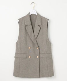 ANY SIS 【洗える】ツイード ジレ