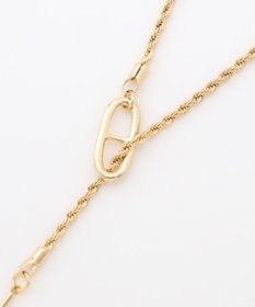 ANY 【長さ調節可能】ノットリングネックレス