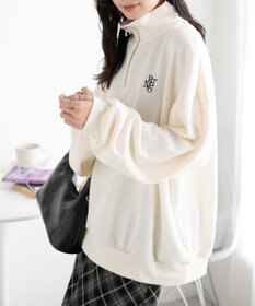 WEGO ハーフジップBIGスウェット