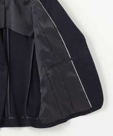 J.PRESS LADIES 【セットアップ対応・洗える・抗菌防臭】T/Cポンチ テーラード ジャケット