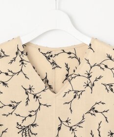 23区 【Indian Factory】フラワーエンブロイダリー ワンピース