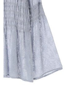 earth music&ecology ジャガードシャーリングプルオーバー