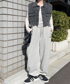 WEGO デニムショートベスト