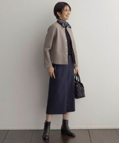 J.PRESS LADIES geometric スクエア スカーフ