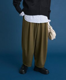 Green Parks ウエストタックイージーパンツ