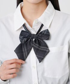 WEGO 【SCHOOLITEM】チェックスクールリボン