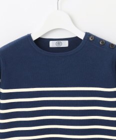 J.PRESS LADIES 【洗える】VIS/PE MILANO ボーダー ニット