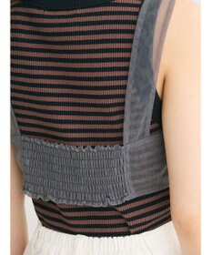 Green Parks ・ＥＬＥＮＣＡＲＥ　ＤＵＥ　フリルチュールビスチェ