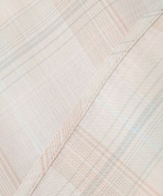 ICB 【洗える】シアーチェック シャツ