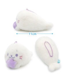 Mother garden しろたん ゆめいろしろたん キーホルダー  《むささき》 単品