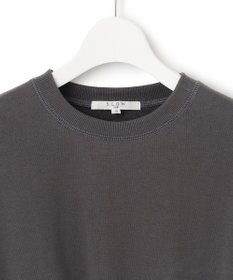 23区 L 【SLOW/洗える】コンパクトインレー フレンチスリーブ カットソー