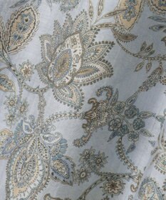 23区 【先行予約】Ericaキャラコ  ペイズリープリント シャツワンピース