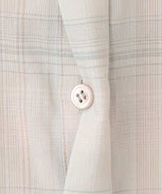 ICB 【洗える】シアーチェック シャツ