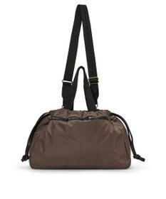 LeSportsac E/W CITY DRAWSTRING BAG /アップタウンダークチョコ/ブラック