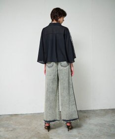 GRACE CONTINENTAL シアーポンチョシャツ