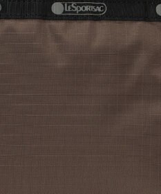 LeSportsac E/W CITY DRAWSTRING BAG /アップタウンダークチョコ/ブラック