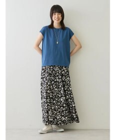 AMERICAN HOLIC 接触冷感フレンチスリーブカットプルオーバー