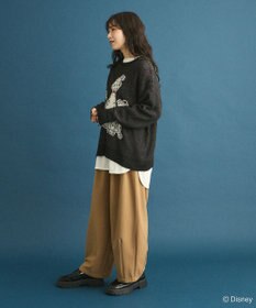 Green Parks １０１匹わんちゃん／ジャガードニット