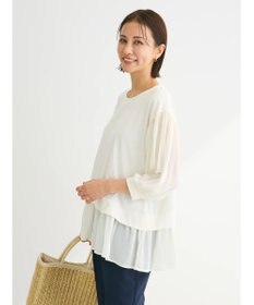 Green Parks 消しプリーツドッキングカットチュニック