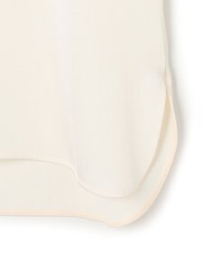 23区 カフスボタン サテンTEEブラウス