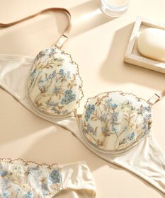 une nana cool ボタニカル柄のレースが華やか　Botanic Garden　3/4カップブラ