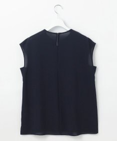 自由区 【セットアップ対応・UVカット・接触冷感・洗える】ライトストレッチ ブラウス