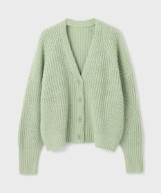GRACE CONTINENTAL 畦ルーズニットカーディガン