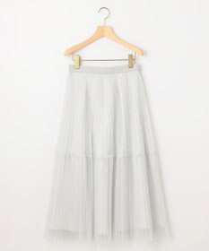 組曲 L ラメチュールプリーツ スカート