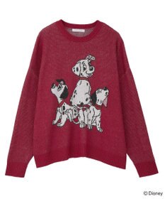 Green Parks １０１匹わんちゃん／ジャガードニット