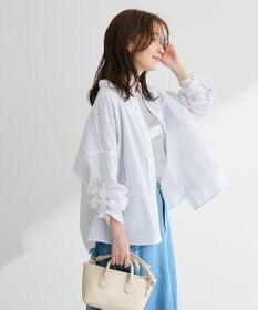 Green Parks 綿麻混シャツ