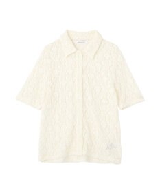AMERICAN HOLIC 半袖襟付きレースカーディガン