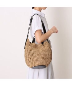 UNBILLION カシュカシュ cachecache / 丸底バケットクロッシュ2wayトート カゴバッグ