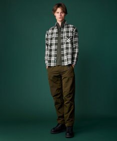 JOSEPH ABBOUD MOUNTAIN 【吸湿発熱/ソフト】ソフトウォームワッフル ハーフジップ カットソー