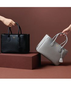 A.D.M.J. 【牛革】ベーシックトート32cm(Dカン＋)｜お受験・通勤・学校行事