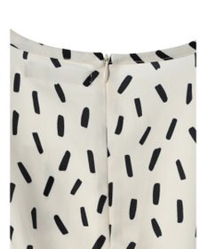 Green Parks armonia．スクエアドットプリントタックワンピース