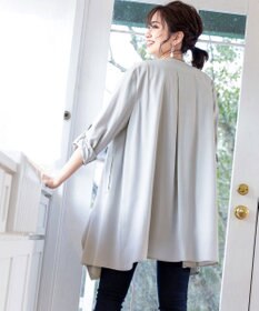 Tiaclasse L 【洗える】軽さが魅力のドレープコート