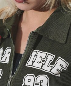 WEGO ロゴダブルZIPトップ