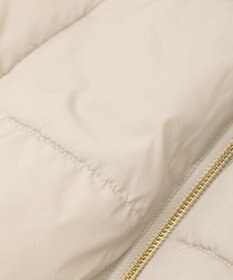 YECCA VECCA 中綿×カットボンディングZIPフーディー