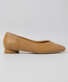 BONTRE 【PRECIEUX JOUET/プレシュウジュエ】デザインステッチVカットフラットパンプス