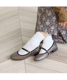 ing アシンメトリーメリージェーンパンプス